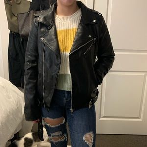JustFab Leather Jacket